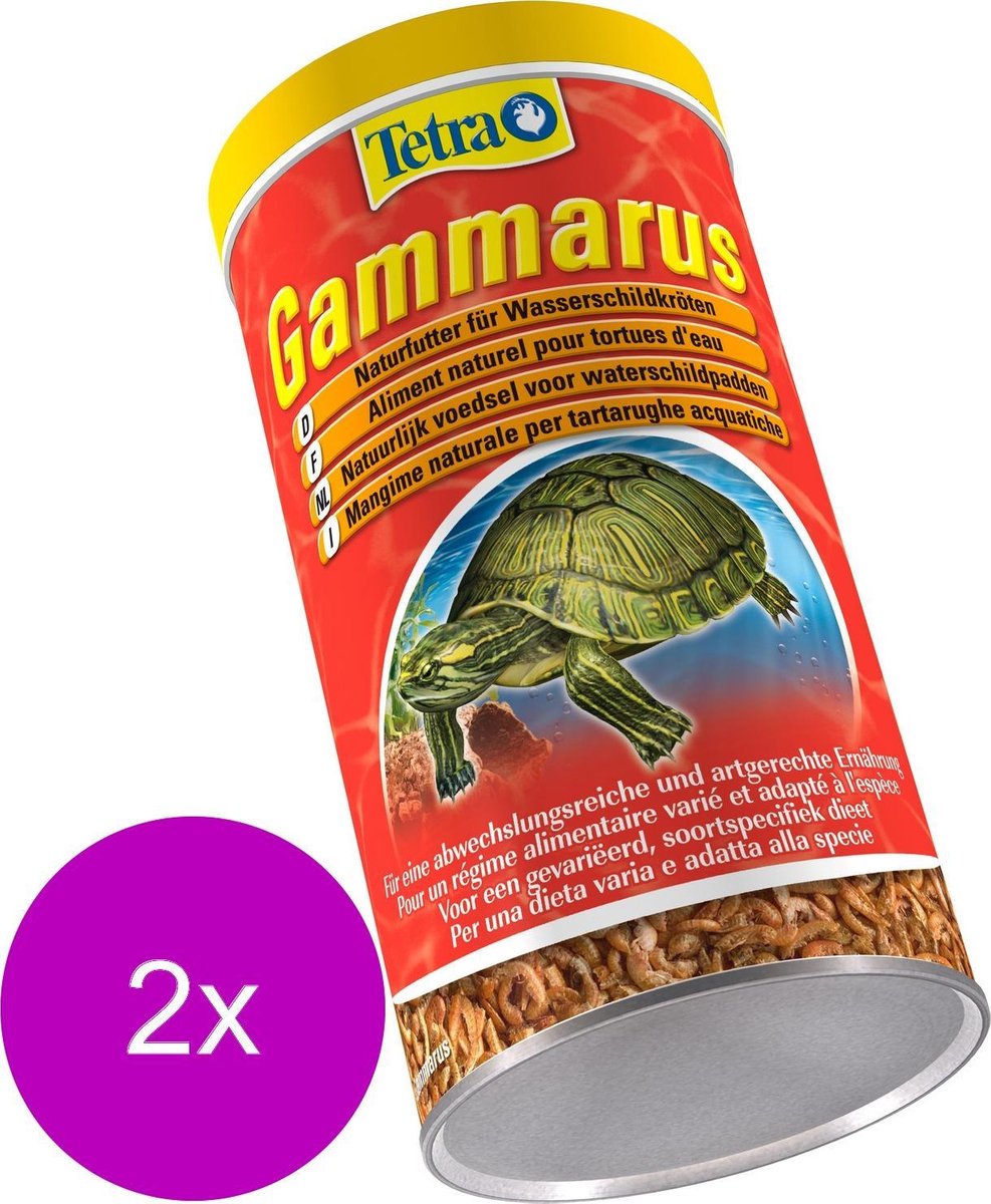 Tetra Fauna Gammarus Schildpadvoer - Voer - 2 x 4 l