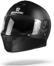 Shark D-Skwal 2 Blank Mat Zwart Kma Integraalhelm - Motorhelm - Maat M