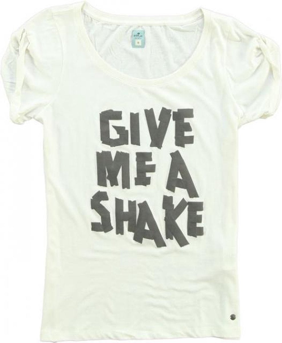Replay t-shirt off white - Maat S