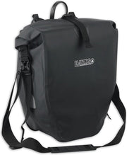 Lynx Waterdichte Fietstas Tarpaulin XL 25 Liter - Zwart