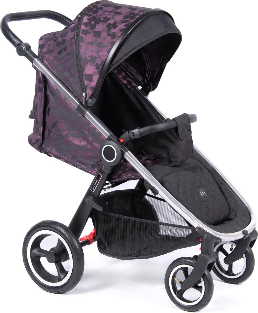 joggy buggy - Lichtgewicht- Inclusief voetenzak & regenhoes - Flower