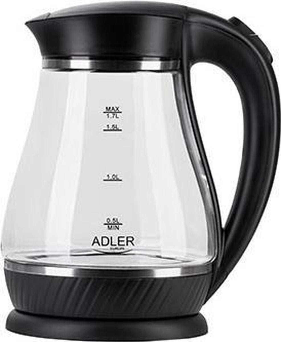 Adler AD1274b  - Waterkoker - zwart - 1.7 liter
