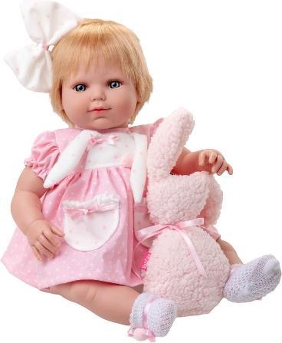 Berjuan Babypop Kleertjes Baby Sweet Junior Vinyl Roze/wit