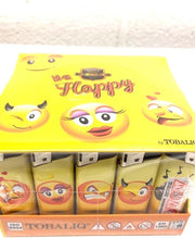 Display van 50 aanstekers - Be Happy