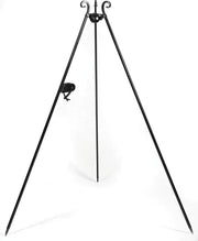 CookKing Tripod Zwart Staal 180 cm met Haspel