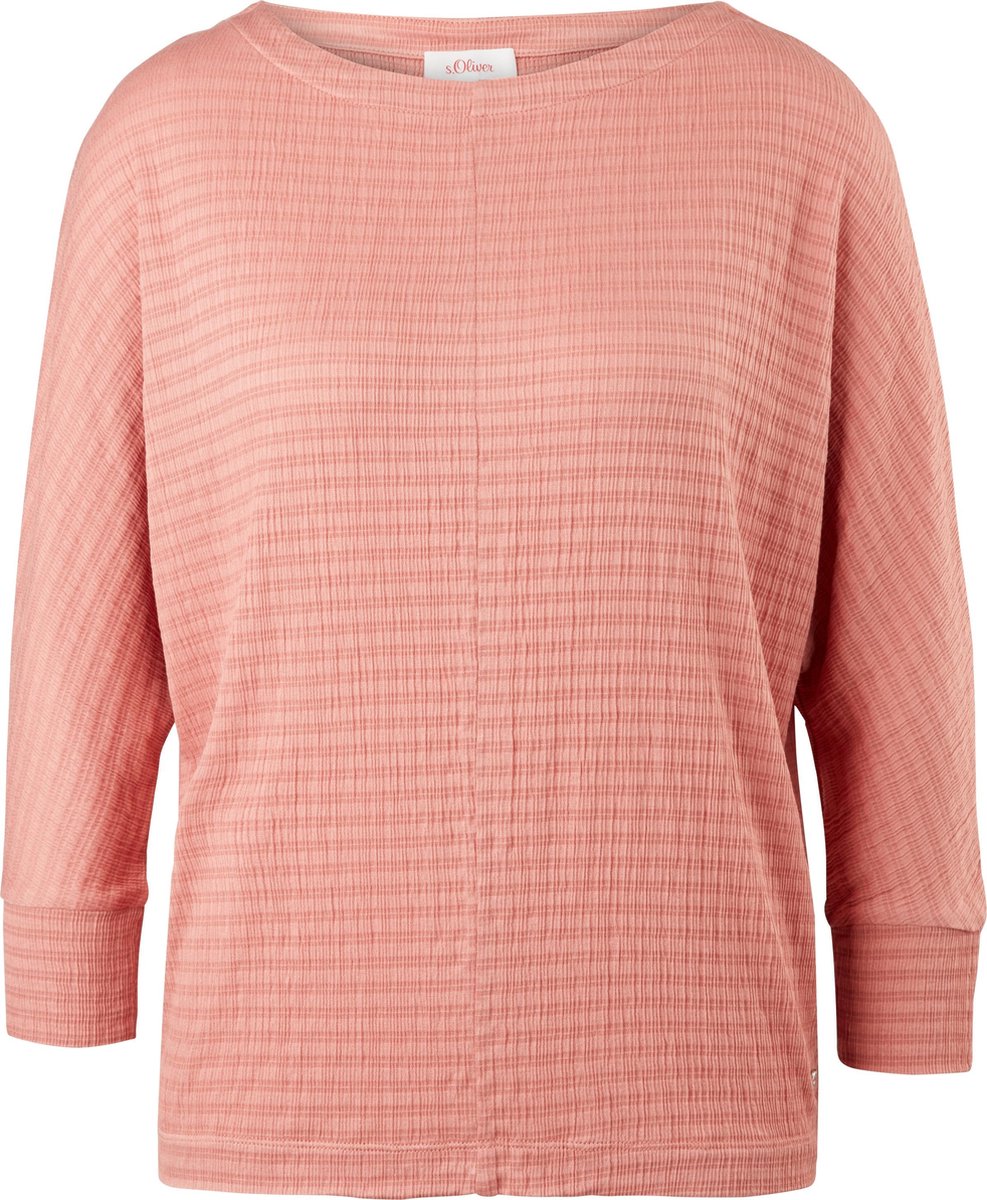 s.Oliver Dames T-shirt 3/4 Mouw - Maat XS (34)