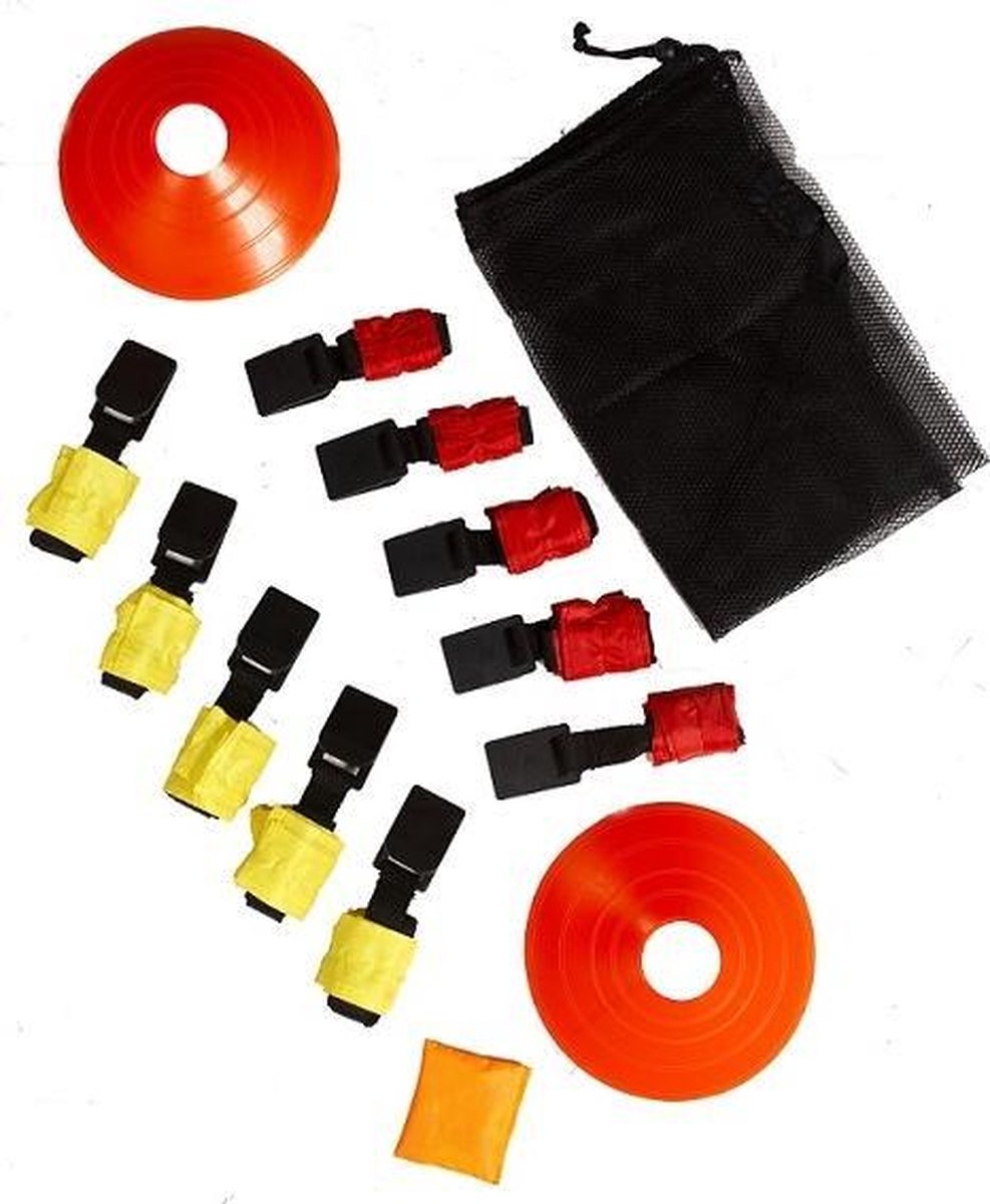 Spalding 10pk Premium Flag Football Kit