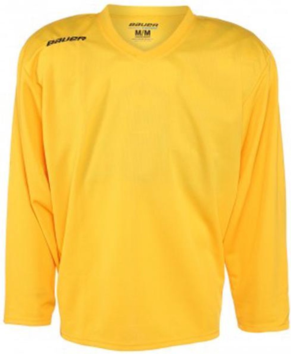 Ijshockey training shirt Bauer goud/geel maat Youth XL