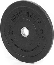 GorillaGrip - HiTemp Bumperplate - Zwart - 5KG