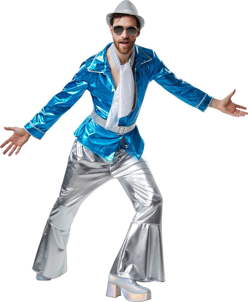 dressforfun - Disco Master S  - verkleedkleding kostuum halloween verkleden feestkleding carnavalskleding carnaval feestkledij partykleding - 302397