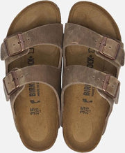 Arizona Tabacco Brown narrow Fettleder Oiled Leather -35