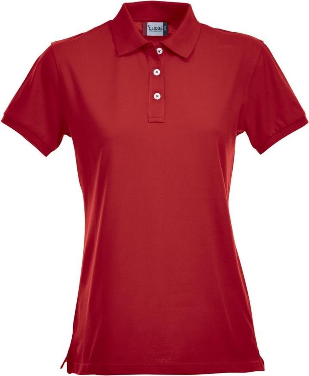 Premium dames polo rood xl