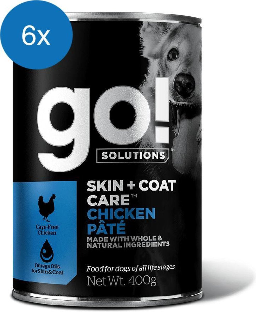 GO! SOLUTIONS SKIN + COAT CARE Kip Pâté Recept 6x