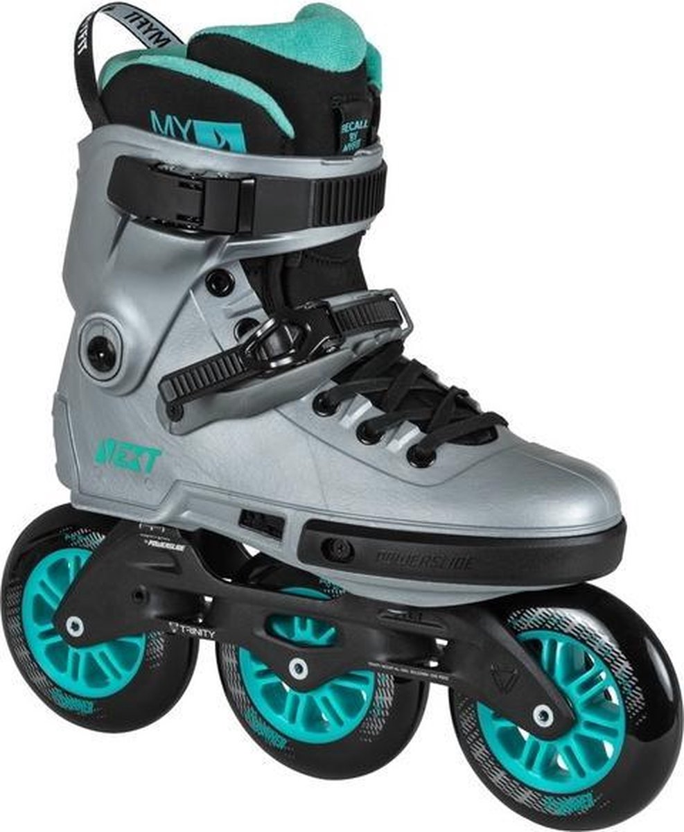 Powerslide Inlineskates Next Arctic Grey 110 Grijs/blauw Maat 36-37