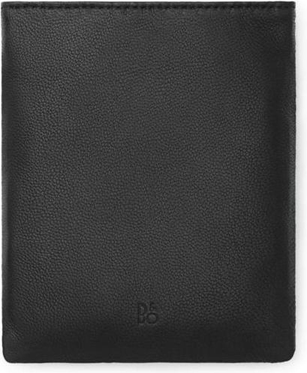 Leather pouch for earphones - Black