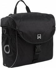 Willex Fietstas 19 L zwart en zilver 16001