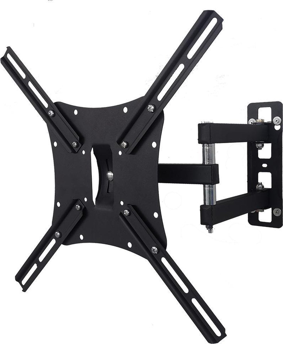 NÖRDIC ARM-MN Muurbeugel voor monitor en tv - 14 "-50 inch - Tot 20 kg - Draai- en kantelbaar - Zwart