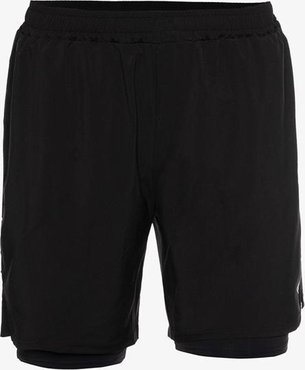 Osaga Pro heren hardloopshort - Zwart - Maat L