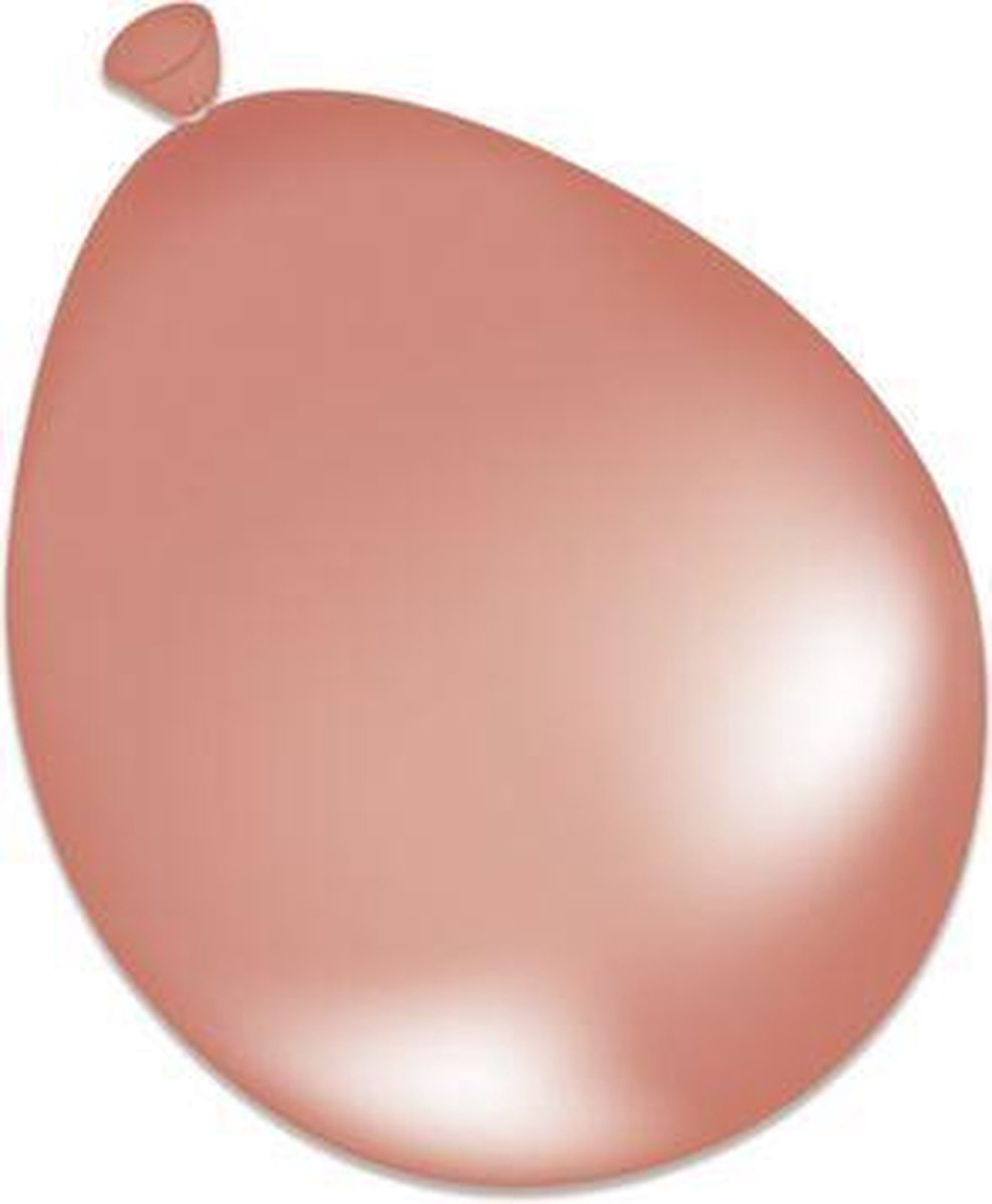 Ballonnen rosé goud 100 stuks 12