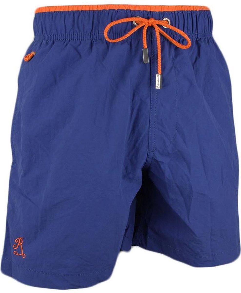 Ramatuelle Zwembroek Jongens - Tahiti  - Maat 152 - Kleur  Blauw / Indigo
