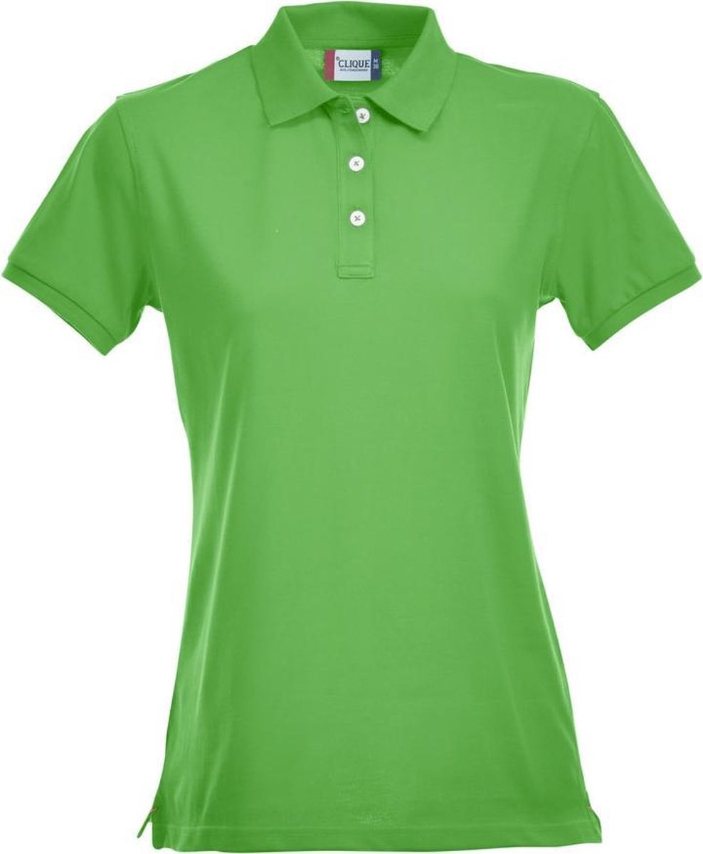 Premium dames polo grasgroen xxl