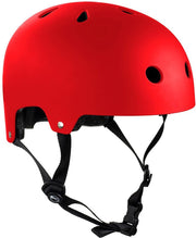 Skatehelm Essentials rood maat: 53-56cm