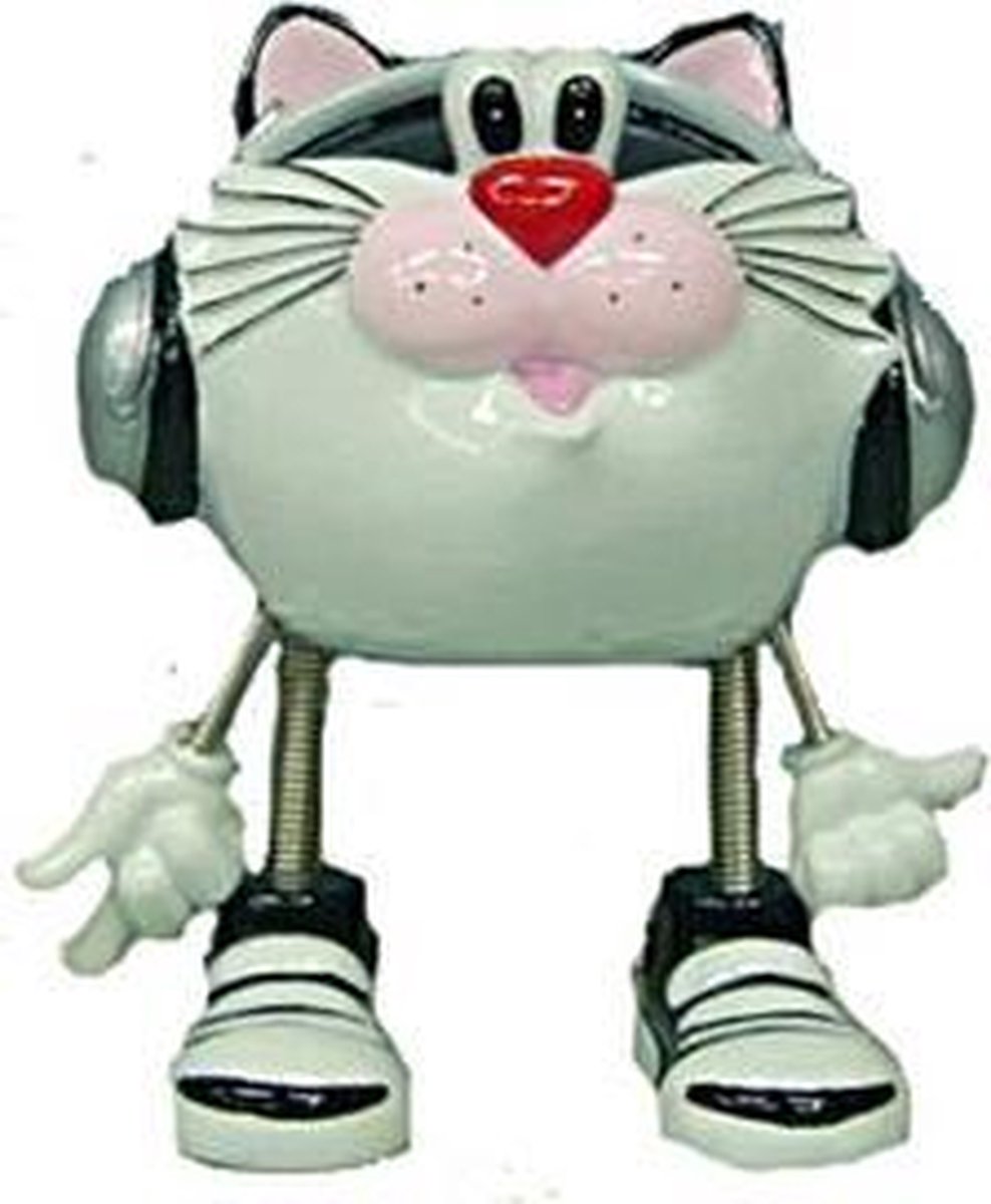 Spaarpot cartoon poes 16 cm