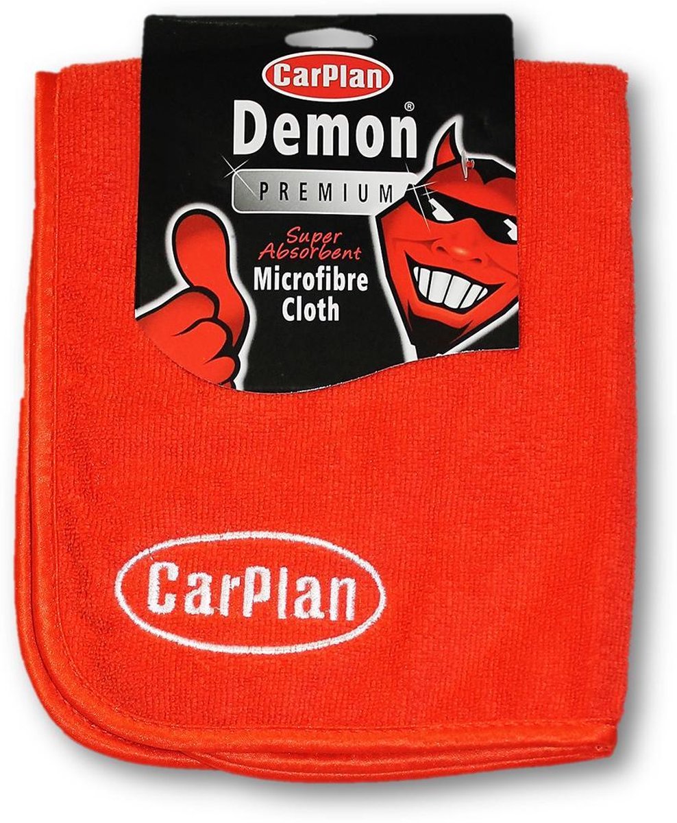 3 stuks Demon Microfibre Cloth *Microvezeldoek* * Bij besteding boven de 20 euro GRATIS White leaf luchtreiniger t.w.v 6