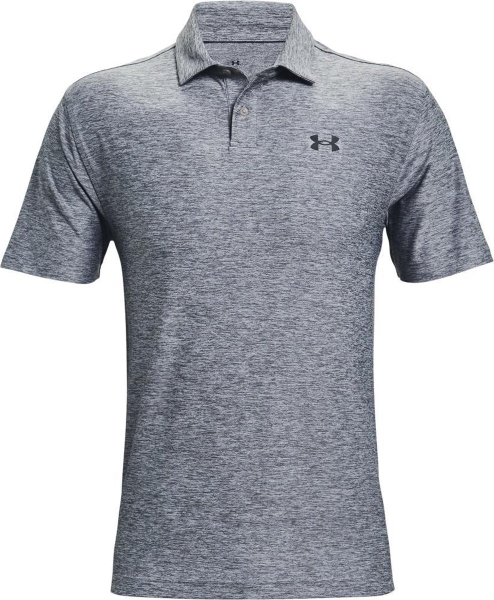 Under Armour T2G Heren Polo Grey Melange