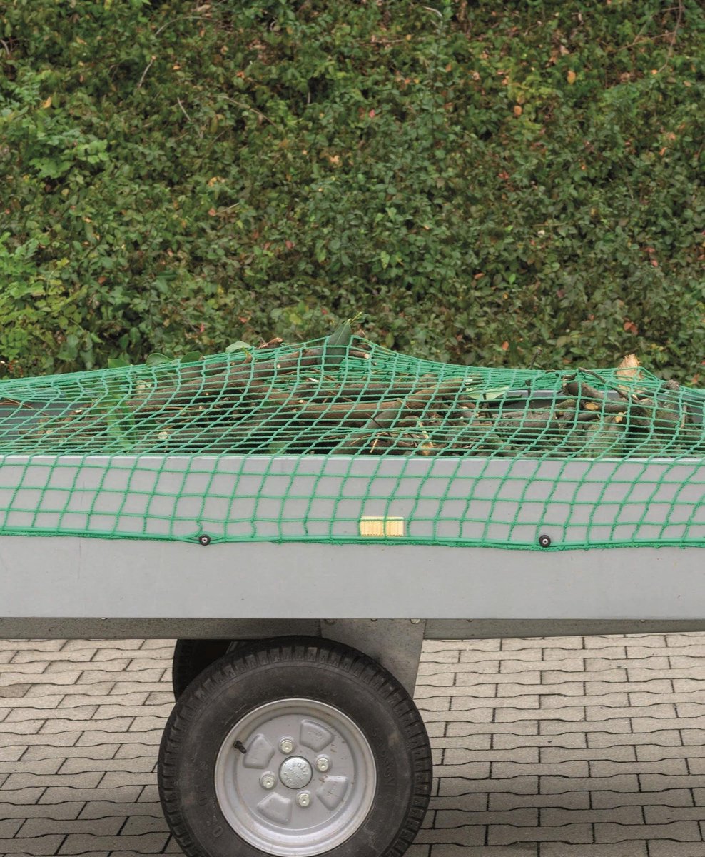 Kinzo Aanhanger Afdeknet | 160-350 cm | Elastisch Koord