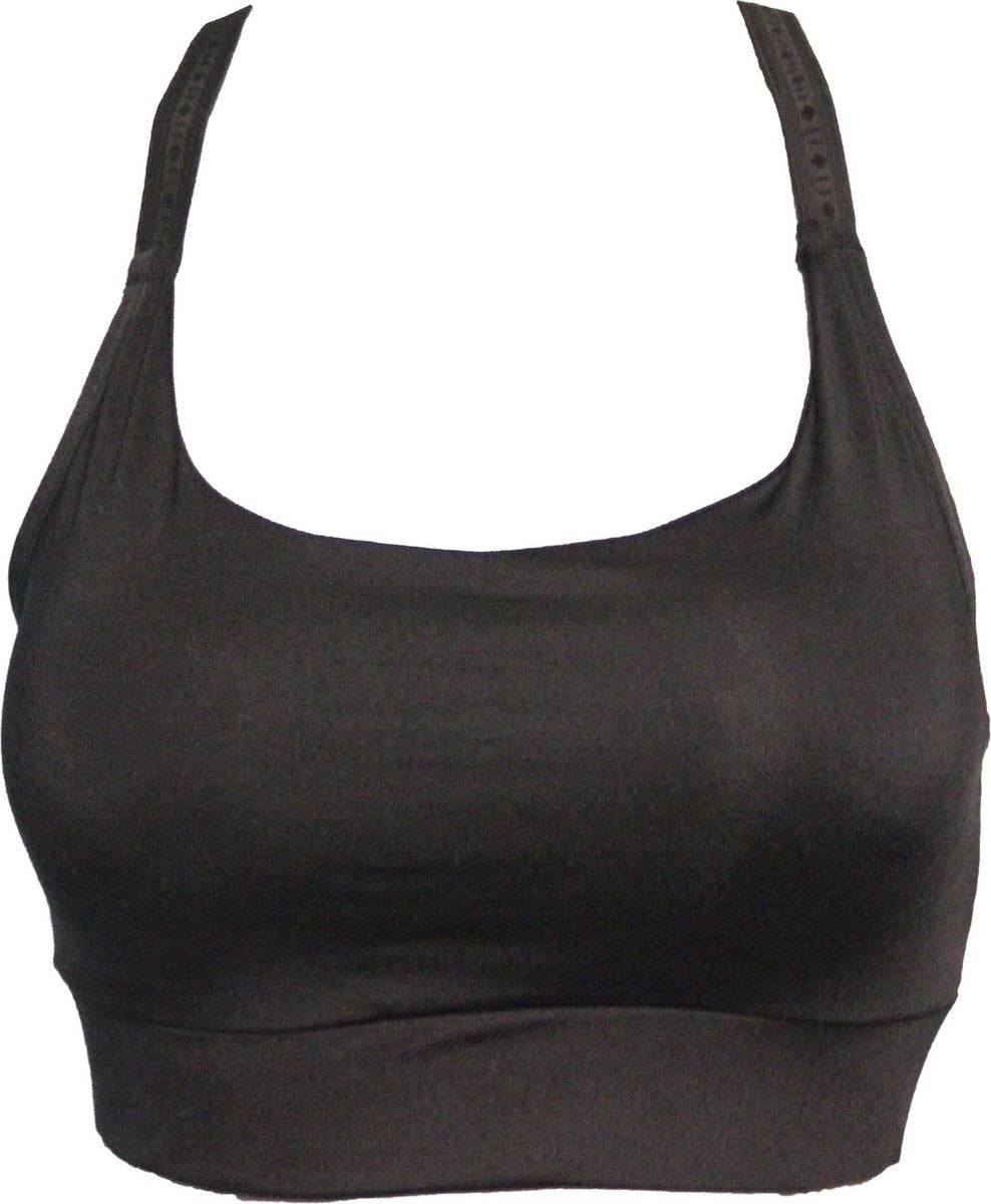 Comfort sport BH Ouno Zwart verstelbaar L/Xl