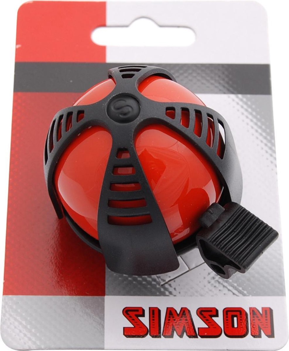 Simson Fietsbel JOY - rood/zwart