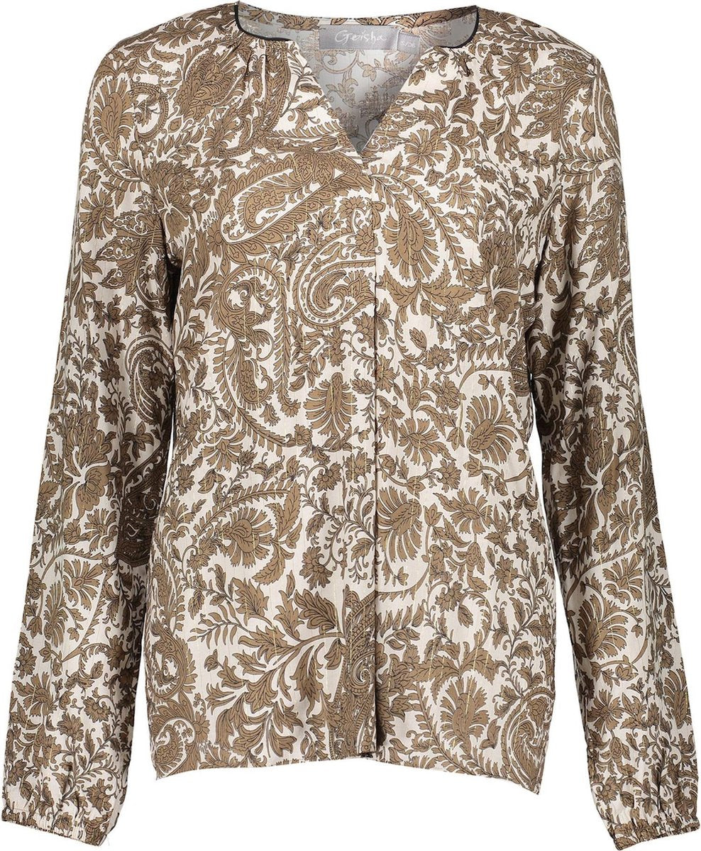 Geisha Fashion Blouse 13709-20 in 3XL/46