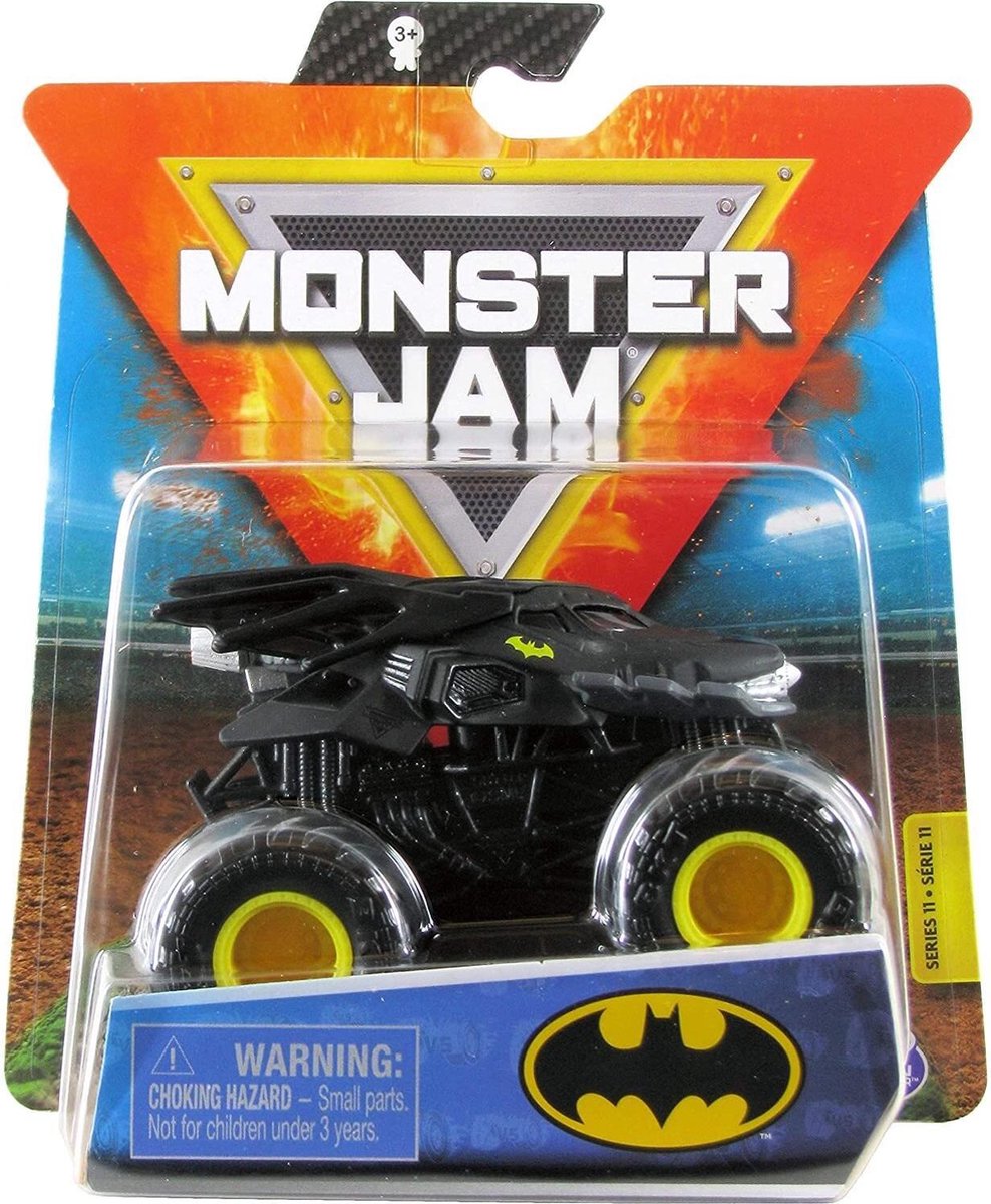 Spin Master Monster Batmobile Kane Monstertruck Zwart 1:64