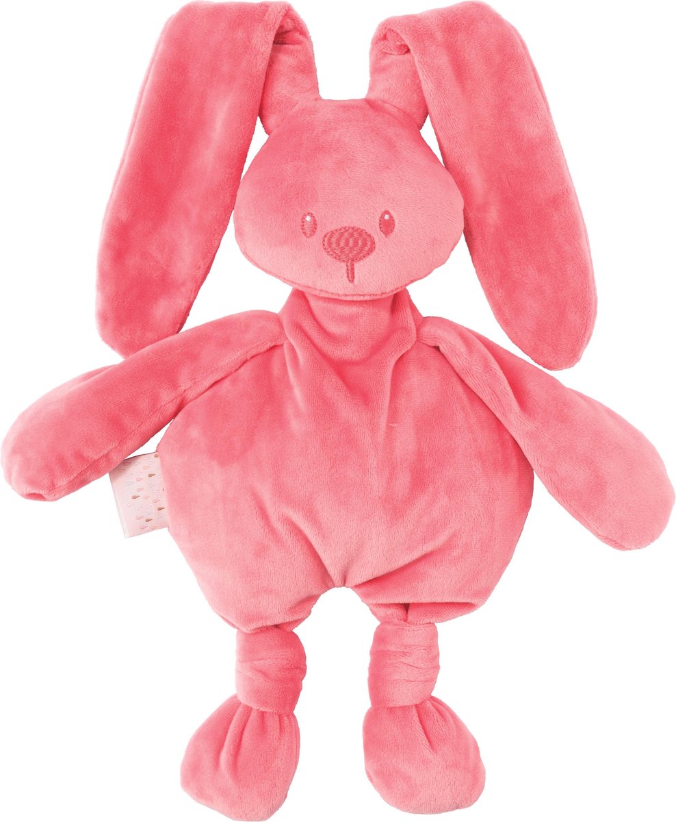 Nattou Konijn Lapidou - Knuffel - 30 cm - Koraal Roze