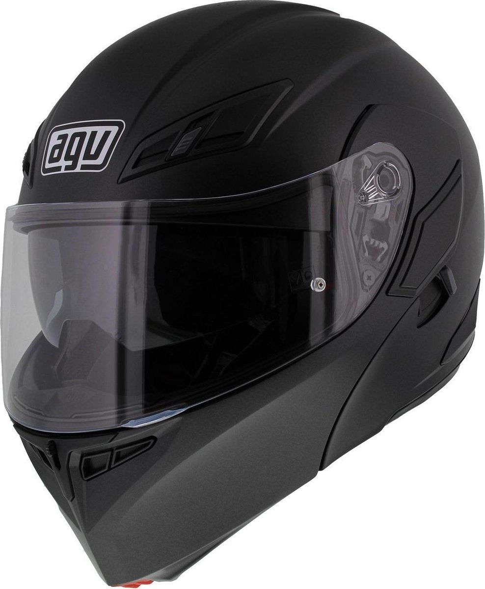 Agv Compact St Matt Black  Systeemhelm - Motorhelm - Maat S