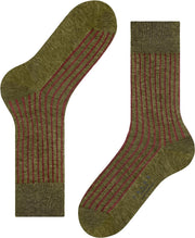 FALKE Shadow Herensok 14648 - Meerkleurig 7186 cactus Heren - 45-46