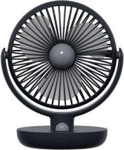 YX-22 Roterende kop Desktopventilator Verstelbare hoek Aromatherapie-ventilator USB-oplaadventilator (donkerblauw)