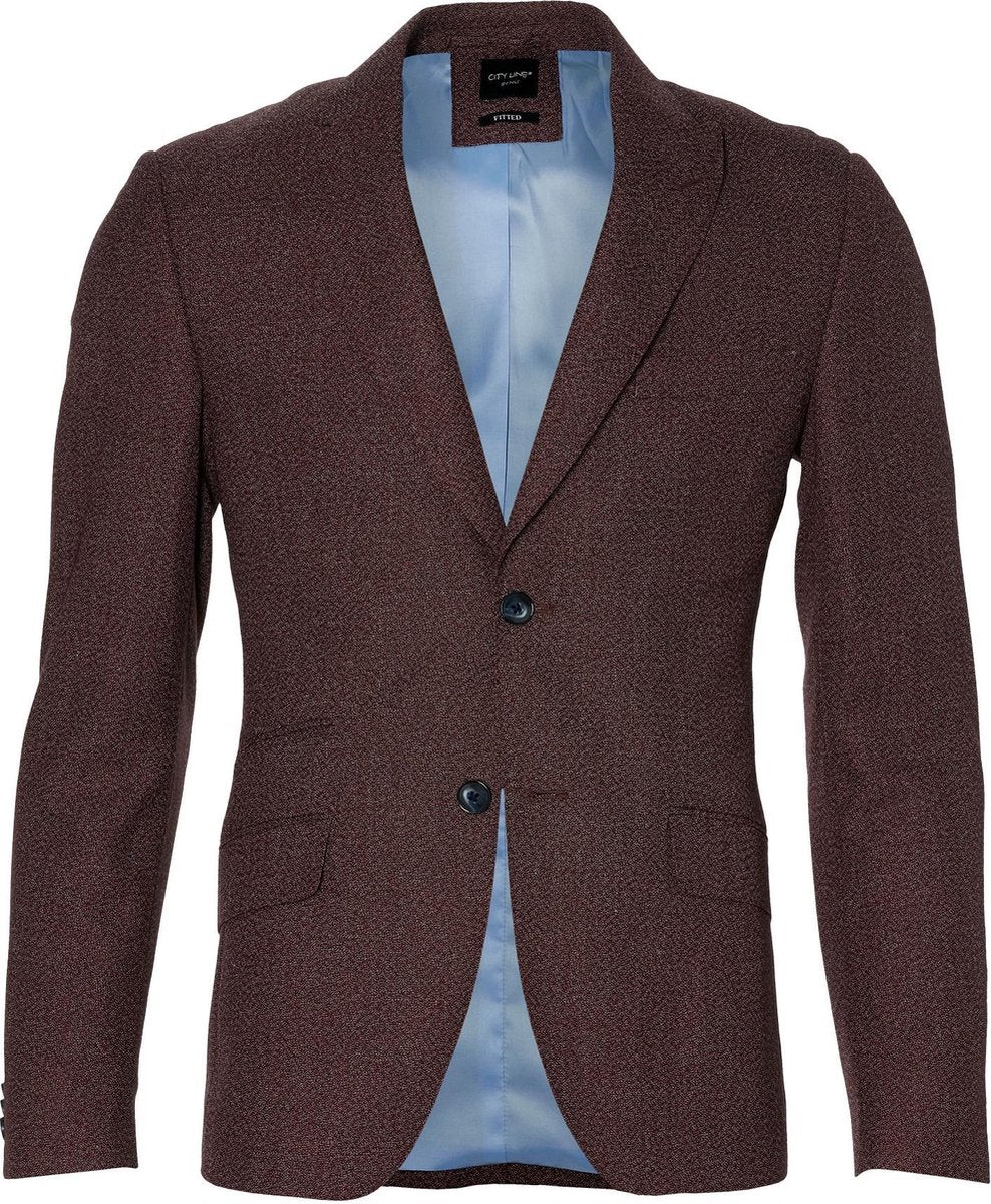 City Line By Nils Colbert - Slim Fit - Rood - 49