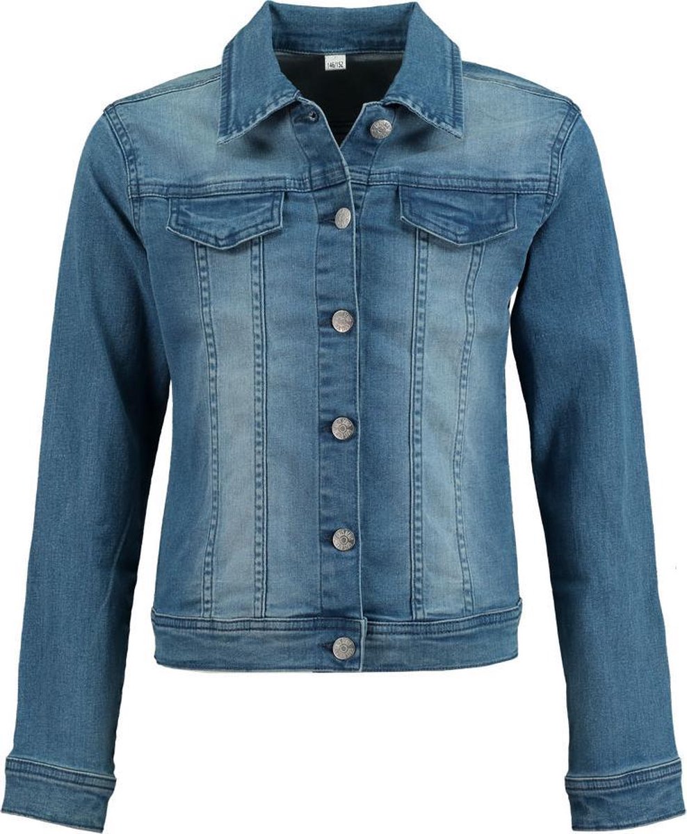 Zeeman kinder denim jack - blauw - maat 92
