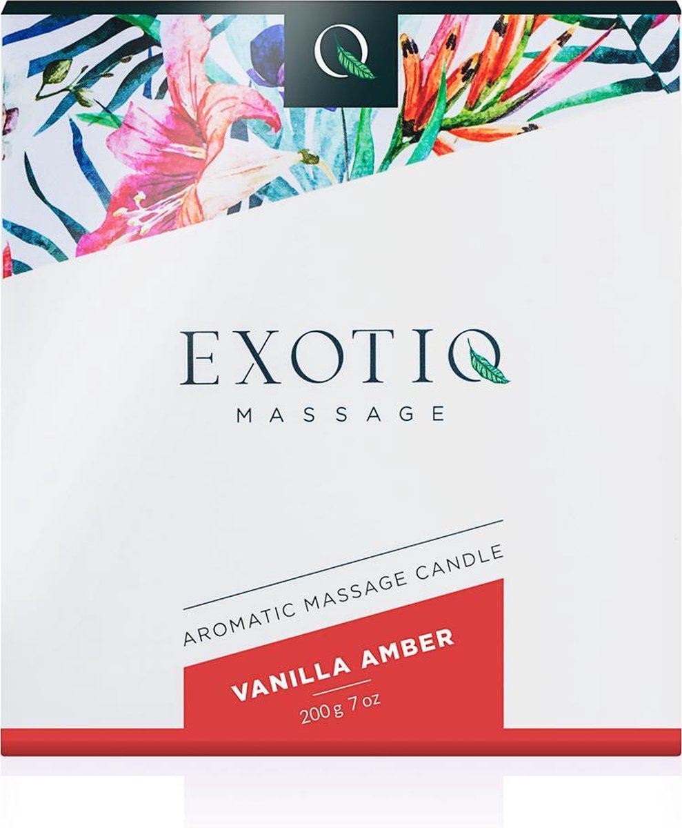 Exotiq Massagekaars Soft & Fragrant - Vanille Amber - 200g