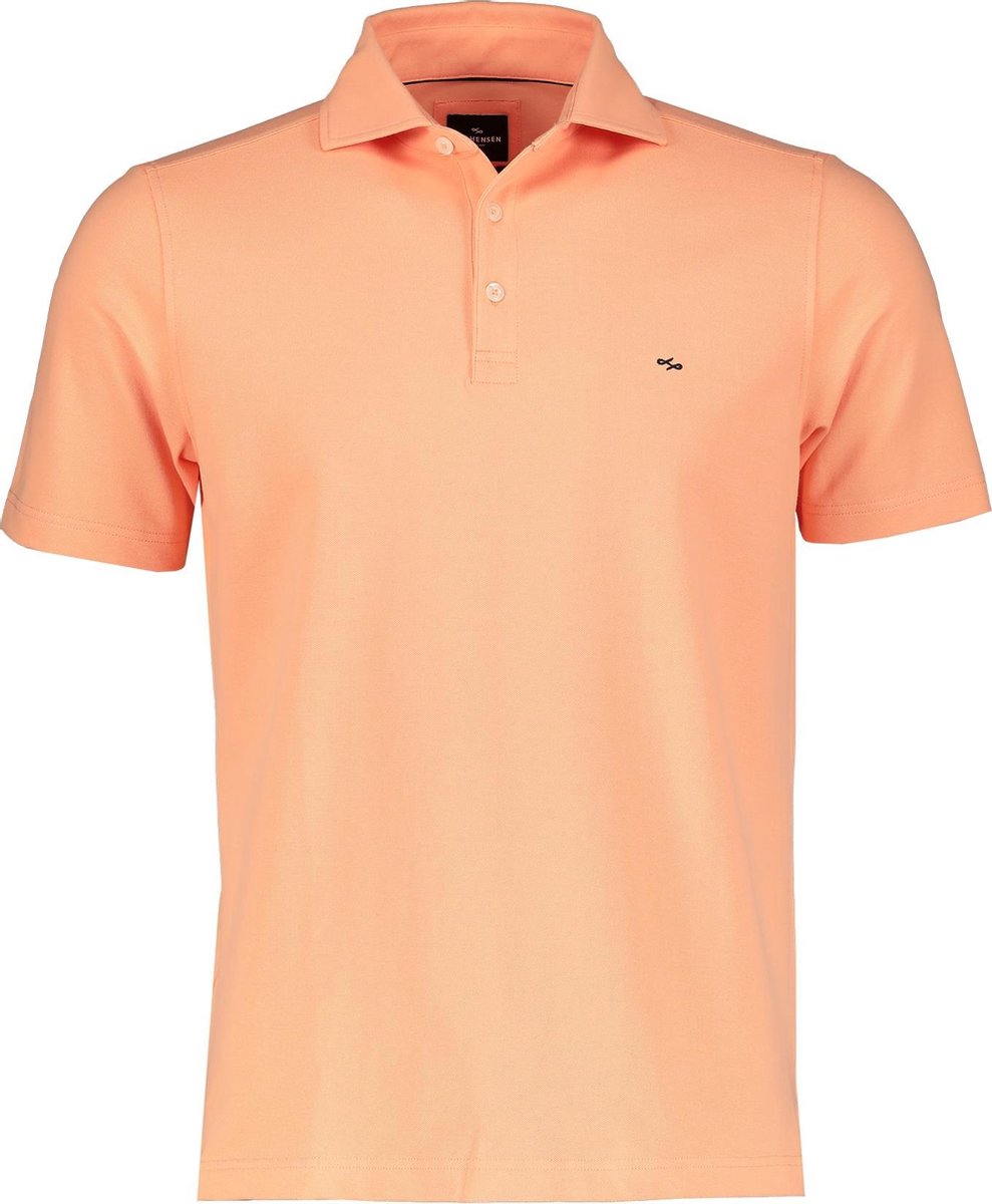Jac Hensen Polo - Modern Fit - Zalm - 3XL Grote Maten