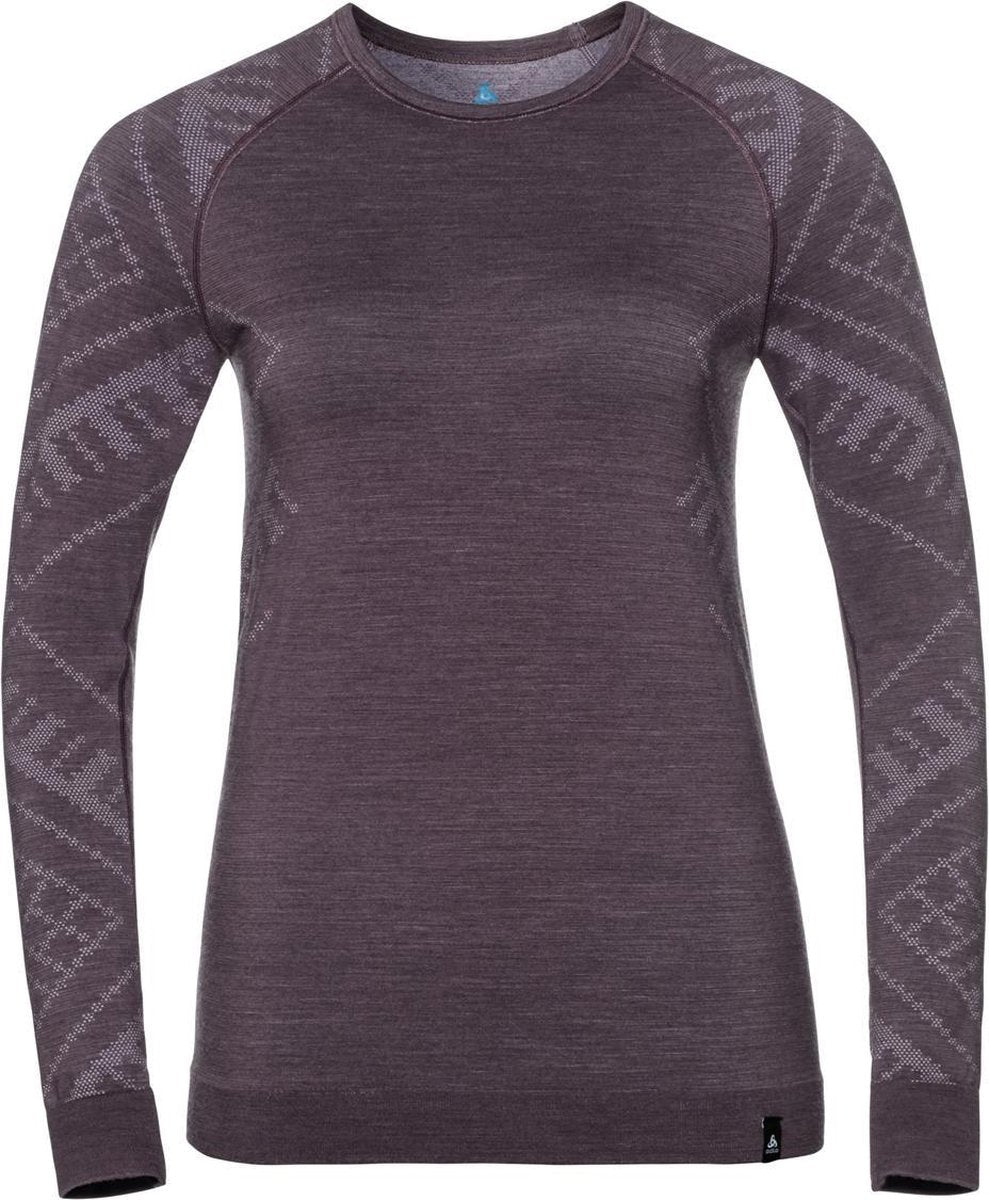 Odlo - Warm Shirt LS Crew Neck - Dames - maat L