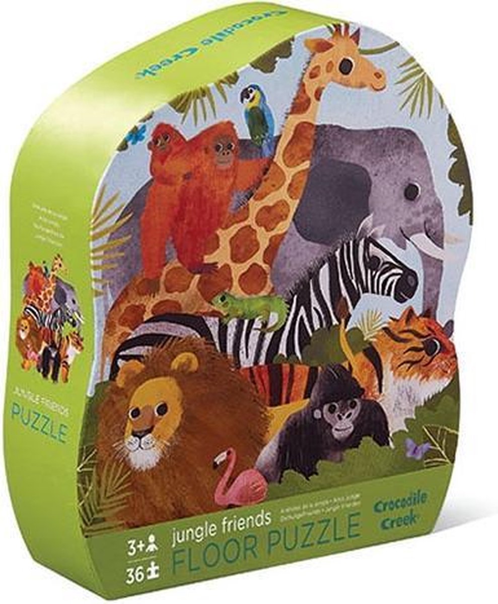 Jungle friends puzzel - Crocodile Creek