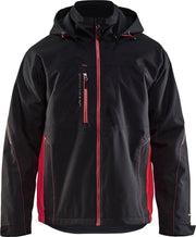 Blaklader Shelljack bi-colour - Zwart/Rood - 4XL