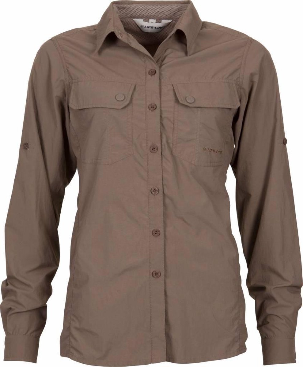 Life-Line Samani Blouse - Dames Outdoor Overhemd - Anti-Insect Werking