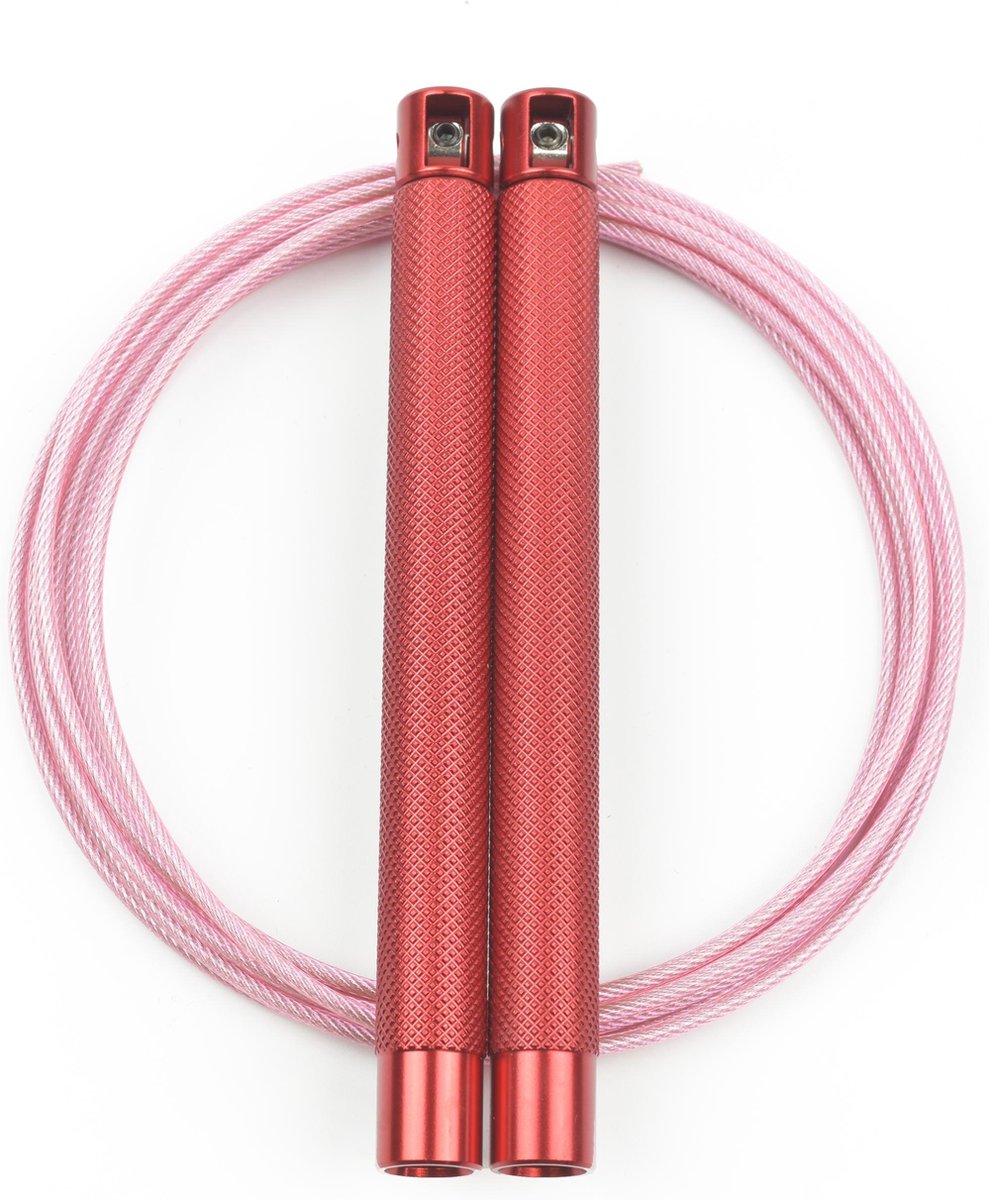 RXpursuit - Speed Rope - Springtouw - Aluminium - Rood-Roze