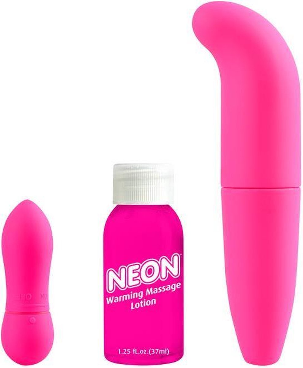Neon Luv Touch Fantasy Vibrator Kit