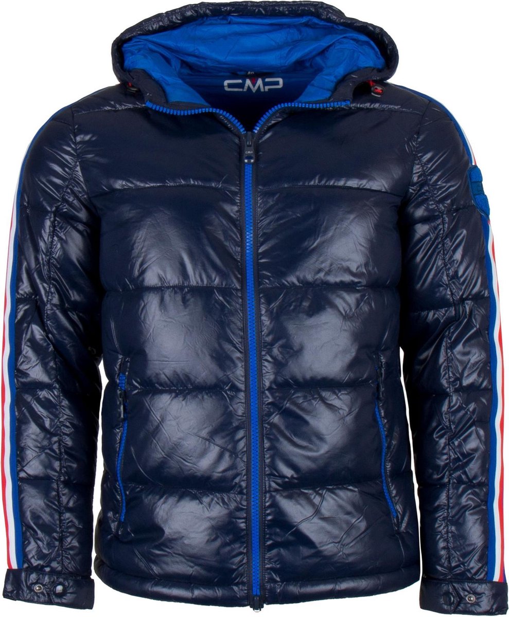 CMP Man Jacket Fix  Jas - Maat 46  - Mannen - navy/blauw/rood/wit