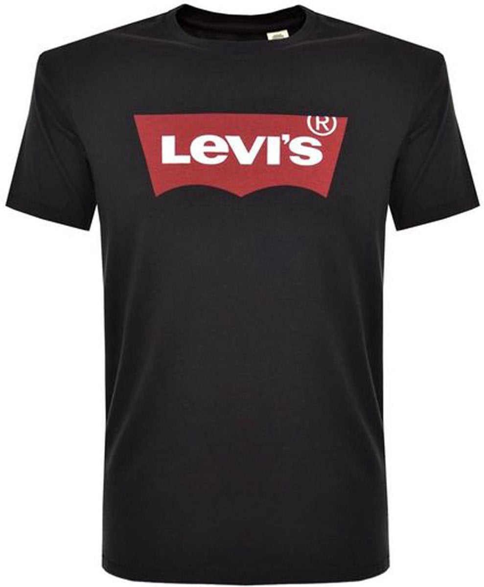 Levi T-shirt - Mannen - zwart/rood/wit